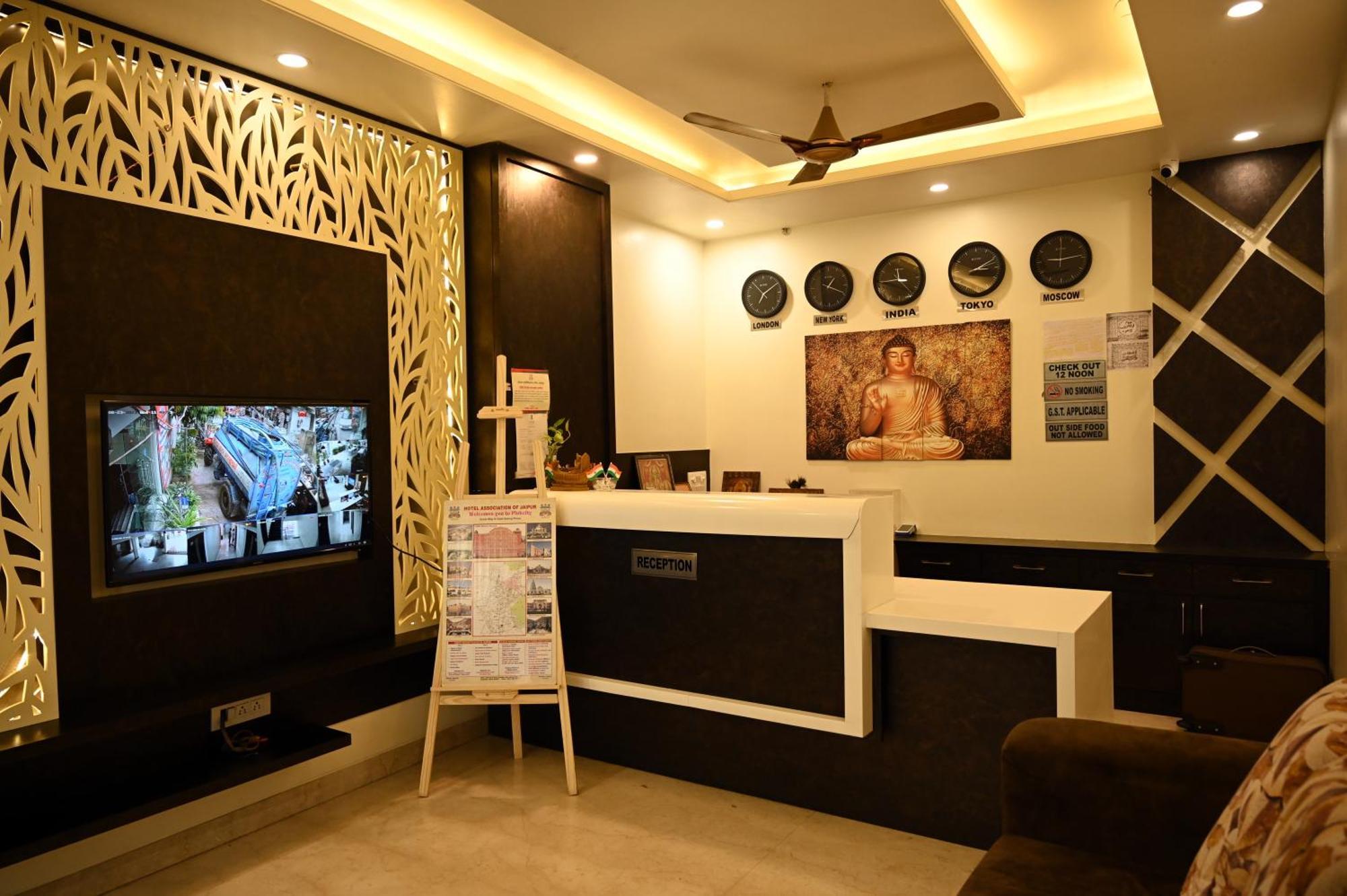 Hotel Pulse Inn Near Railway Station Jaipur Exterior foto