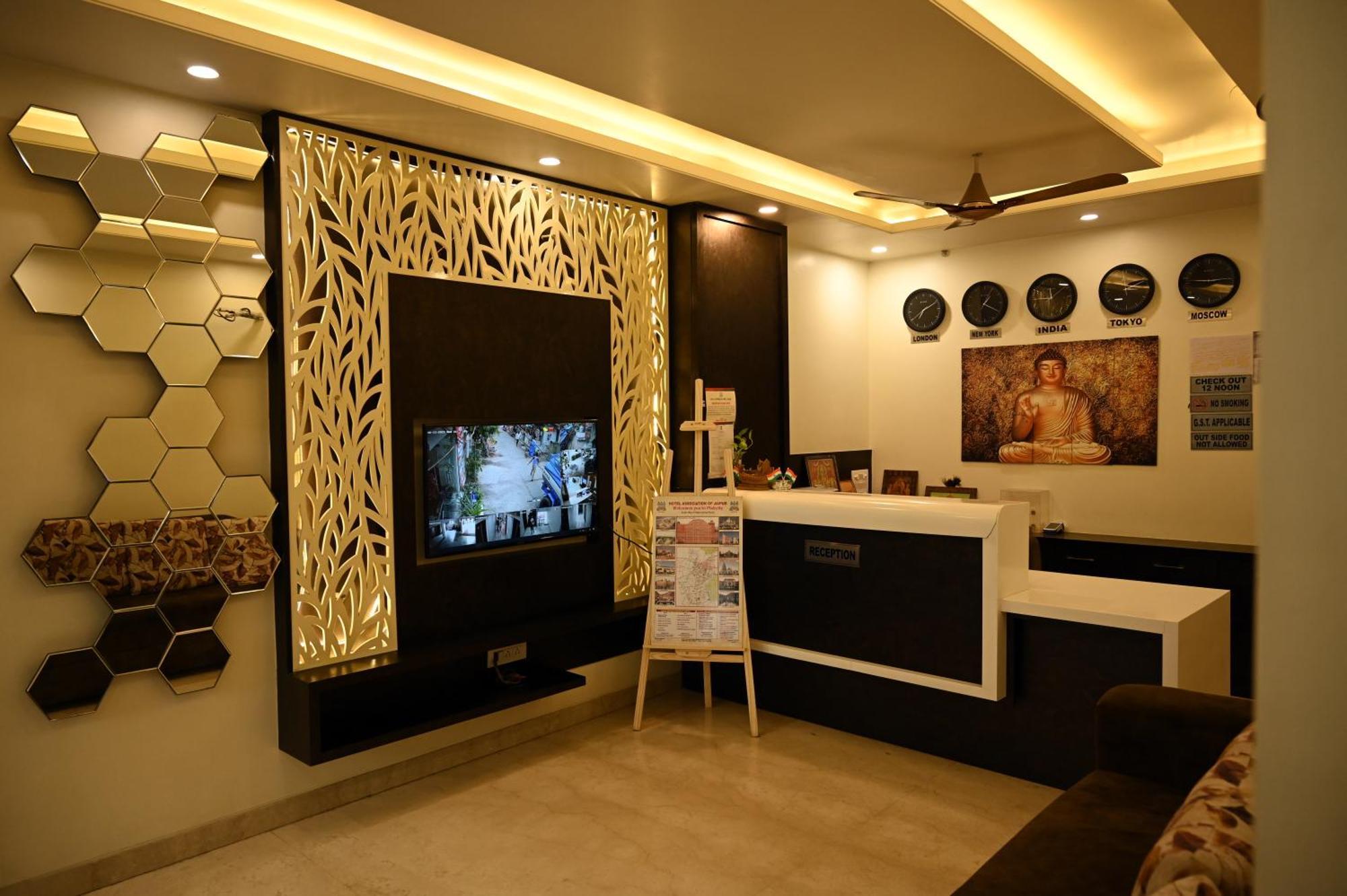 Hotel Pulse Inn Near Railway Station Jaipur Exterior foto